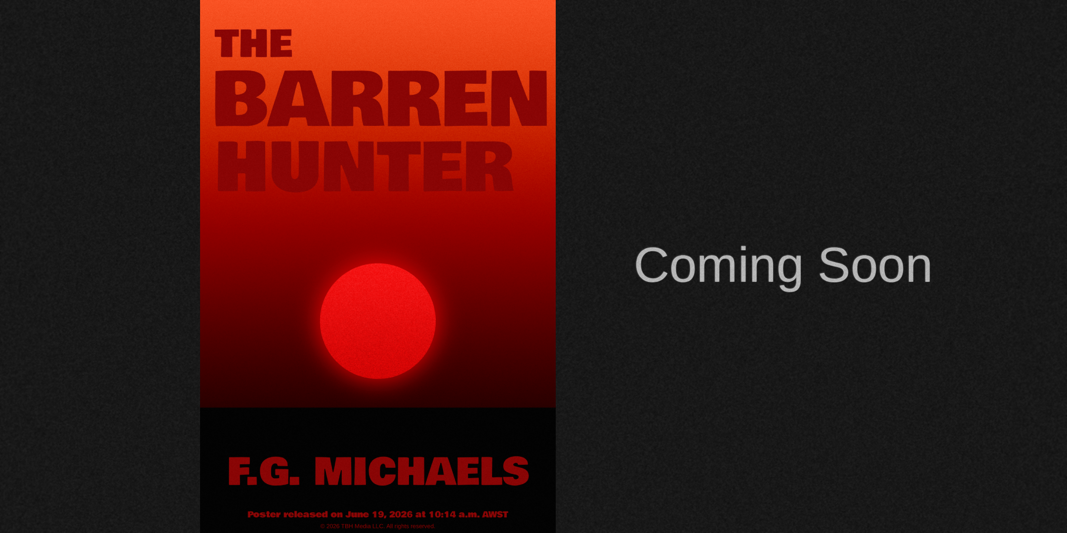 The Barren Hunter official poster